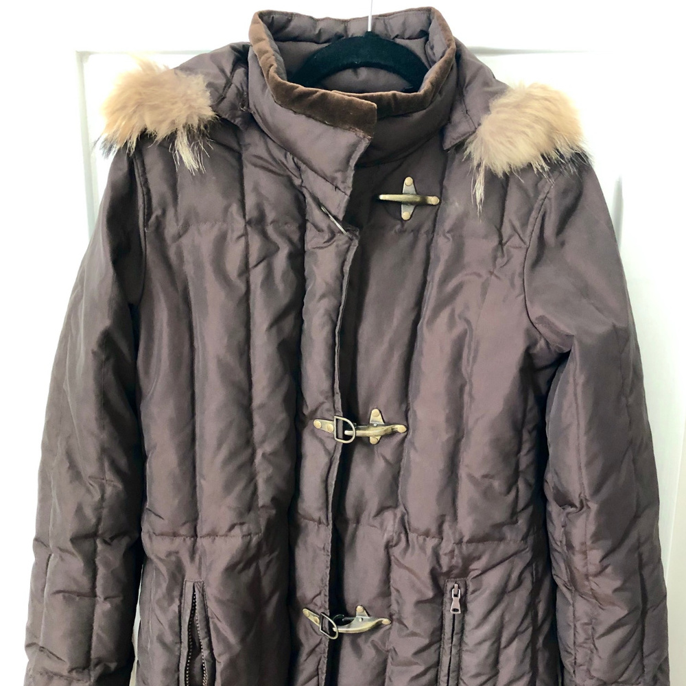 Dana Buchman down coat